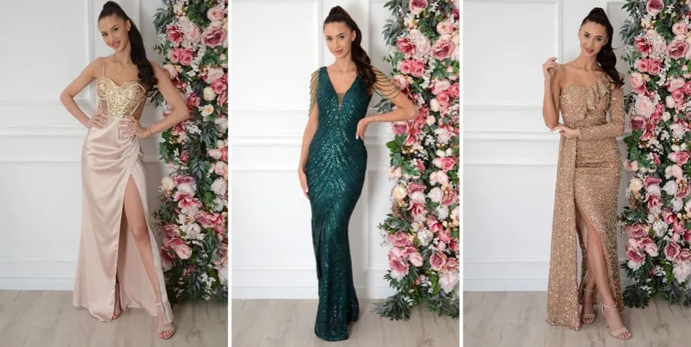 Brokatowa sukienka na wesele czy wypada – uniknij modowych faux pas