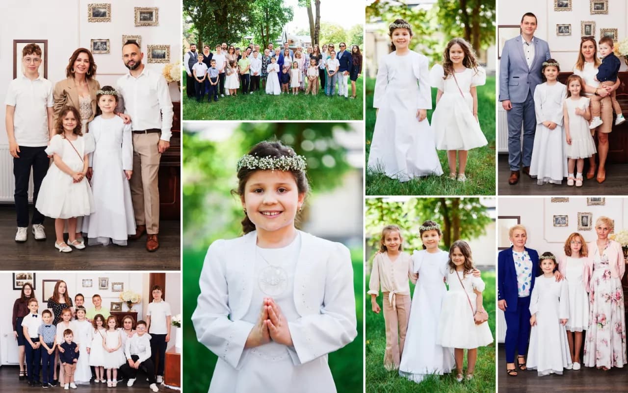 Ile kosztuje fotograf na komunie? Ceny, które zaskoczą rodziców